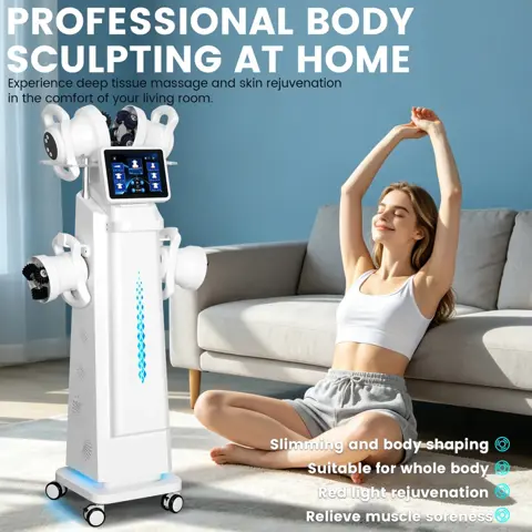 Advanced MYOslim Body Sculpting Roller System Multi-Zone Synchronized Massage for Fat Reduction Blood Circulation